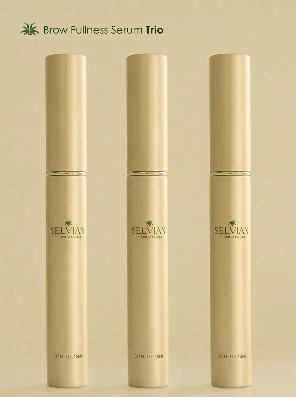 Brow Serum Trio (3 Units)